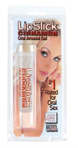 lubricant for mahjong tiles-Lipslick Cinnamon Oral Arousal Gel - Clear Edible Warm and Tingly