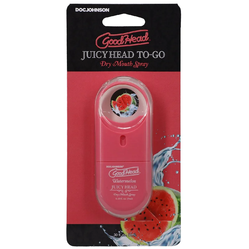 lubricant for roller derby gear-Goodhead - Juicy Head Dry Mouth Spray to-Go .30 Fl - Watermelon