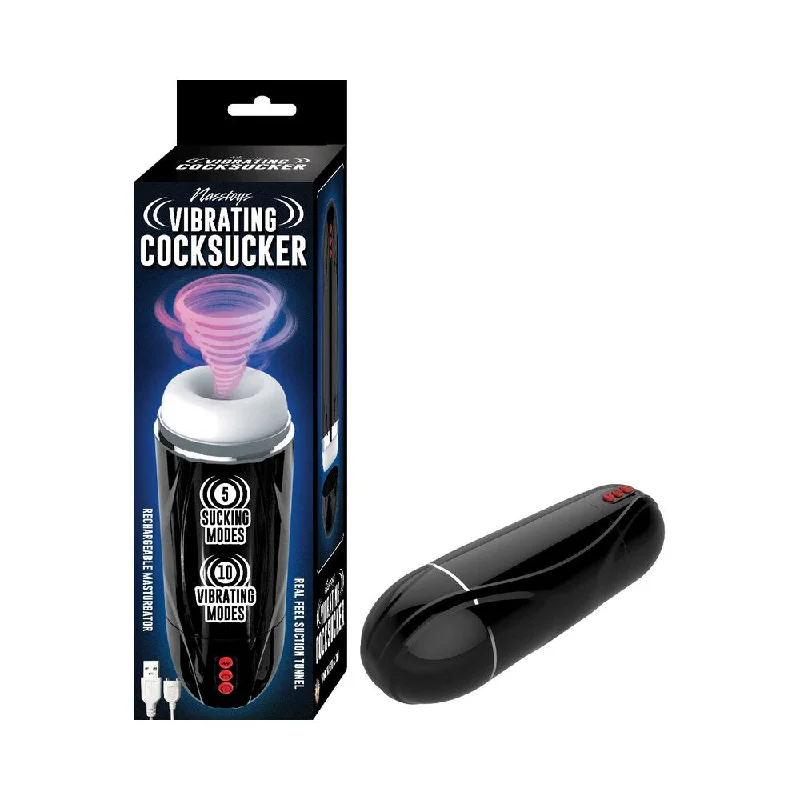 High-tech gadget toy-Nasstoys Vibrating Cocksucker Black