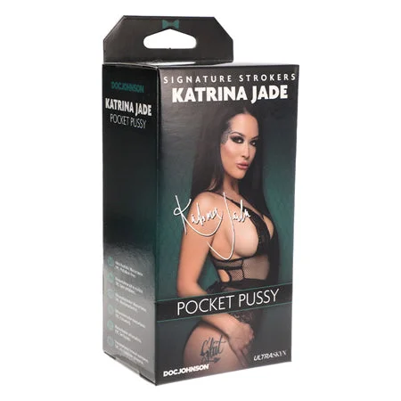 Ergonomic pleasure toy-Signature Strokers - Katrina Jade - ULTRASKYN Pocket Pussy Vanilla