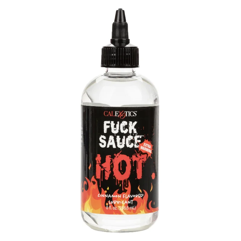 lubricant for action figure parts-Fuck Sauce Hot Extra-Warming Lubricant - 8 Fl. Oz.