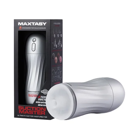 Flesh-like stimulation toy-Maxtasy Suction Master Standard With Remote Clear Plus