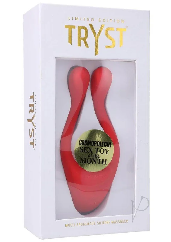 lubricant for pasture fences-Tryst Multi Erogenous Zone Massager - Limited Edition Red: A Versatile Experience for Men & Women