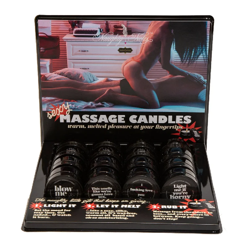 lubricant for lawn darts-Massage Candle 2 Oz Prepack Display