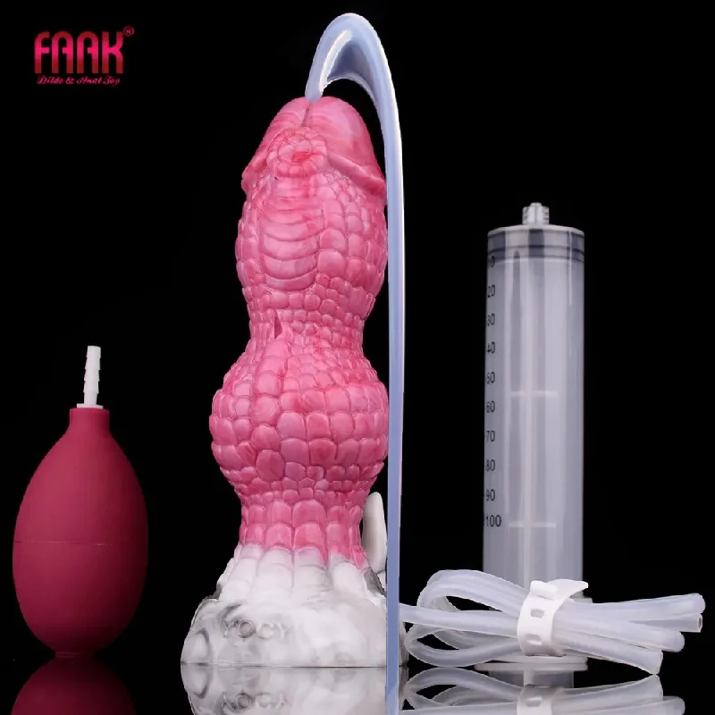 Keepsake dildo-Silicone fantasy Fire Kylin Squirting Penis Dildo