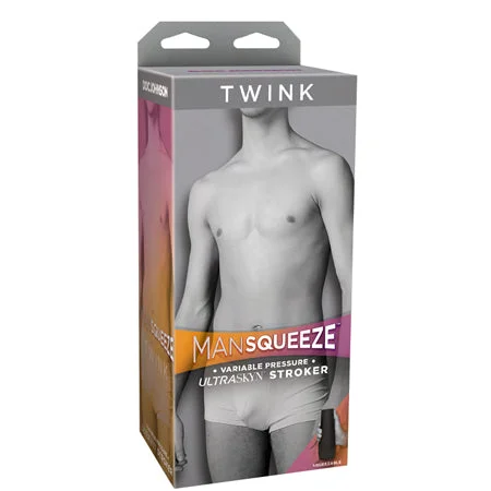 Heated stroking toy-Man Squeeze Twink Ass Vanilla