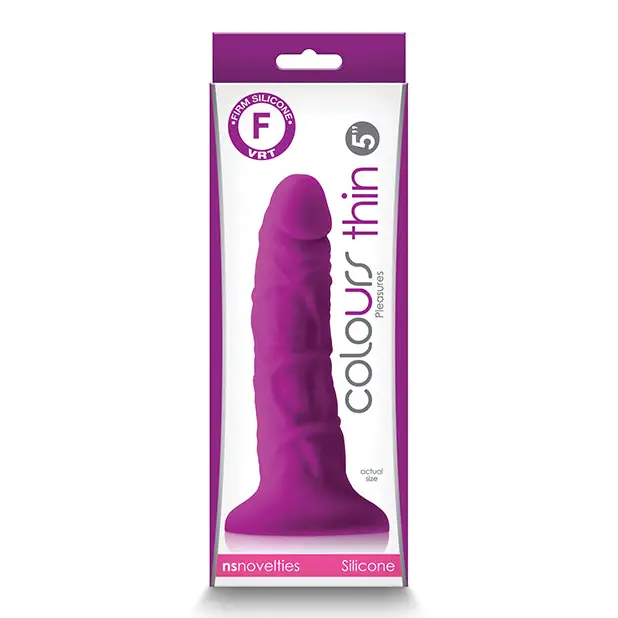 Marbled dildo-Colours Pleasures Thin 5 in. Dildo