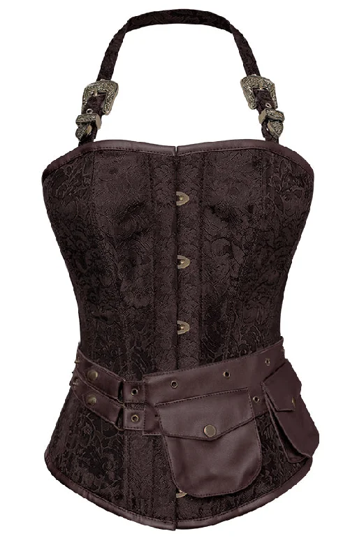 corset with layered accents-Newton Custom Made Corset