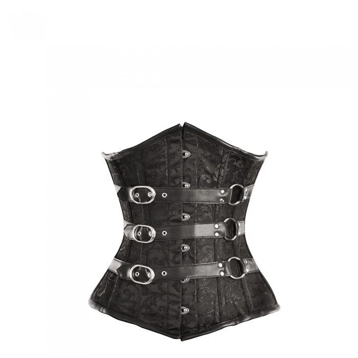 corset for steampunk applique-Lorena Custom Made Corset