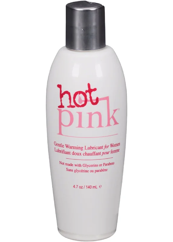 lubricant for stump cutters-Hot Pink Warming Lubricant for Women - 4.7 Oz. / 140 ml