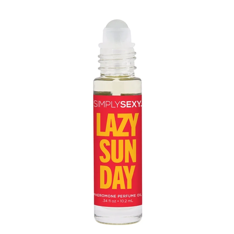 lubricant for snowshoe hinges-Simply Sexy Pheromone Perfume Oil Lazy Sunday Roll on .34 Oz