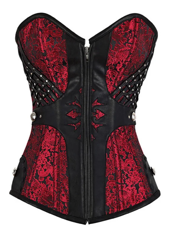 corset with flared texture-Sue Custom Made Corset