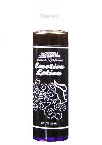 lubricant for urban gardening tools-Emotion Lotion - Blueberry - 4 Fl. Oz.