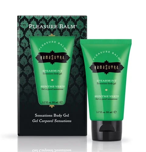 lubricant for frisbee launchers-Pleasure Balm Sensations Body Gel - Spearmint  - 1.7 Fl. Oz.