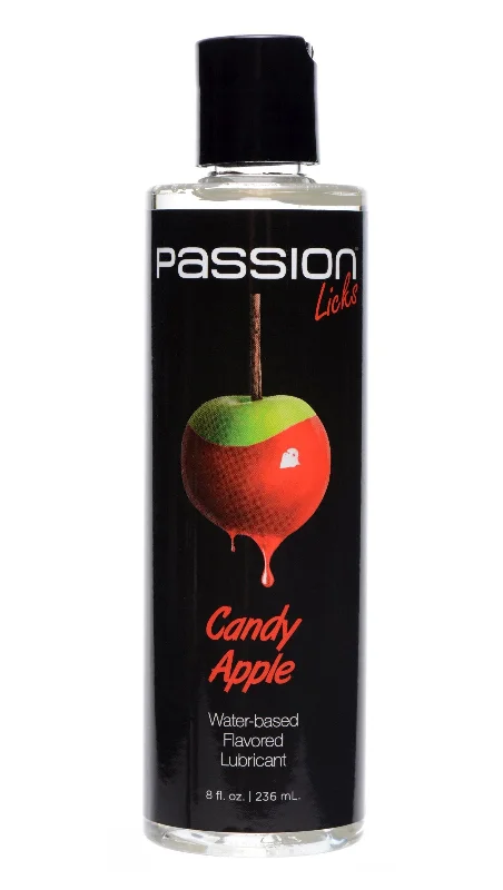 lubricant for herbicide applicators-Passion Licks Candy Apple Water Based Flavored Lubricant - 8 Fl Oz / 236 ml