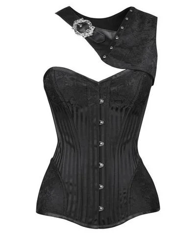 corset with draped hem-Lera Custom Made Corset