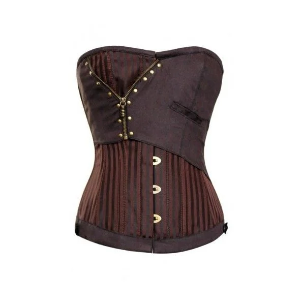 corset with studded piping-Sally Custom Made Corset