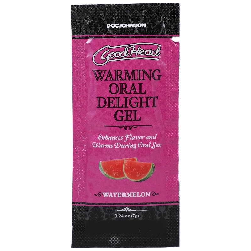 lubricant for case trimmers-Goodhead - Warming Oral Delight Gel - Watermelon - 0.24 Oz