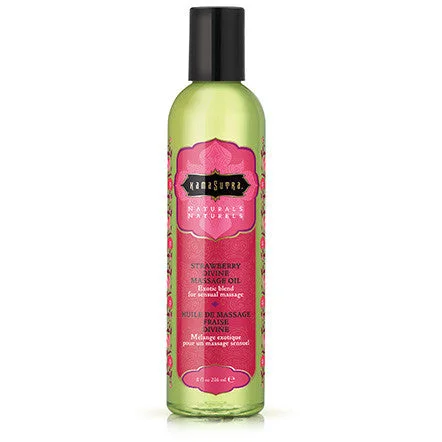 lubricant for RC helicopters-Naturals Massage Oil - Strawberry Divine 8 Fl Oz