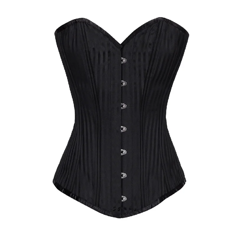 corset for body embroidery-Louren Waist Training Corset