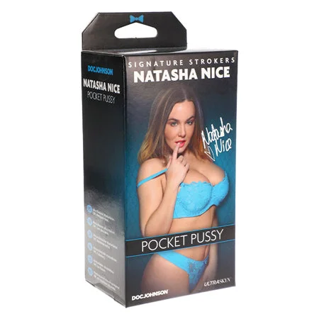 Heated pleasure sleeve-Signature Strokers - Natasha Nice - ULTRASKYN Pocket Pussy Vanilla